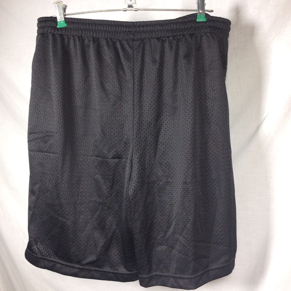 Star Men’s Black Drawstring Basketball Shorts - Picture 3 of 8
